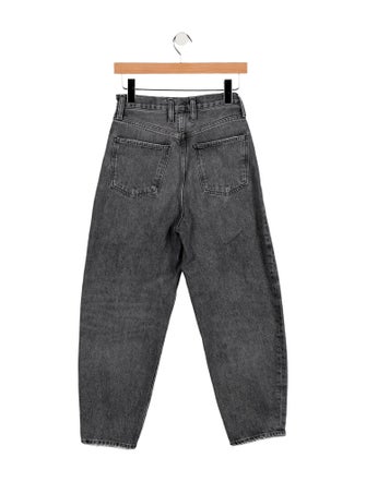 AGOLDE High-Rise Straight Leg Jeans