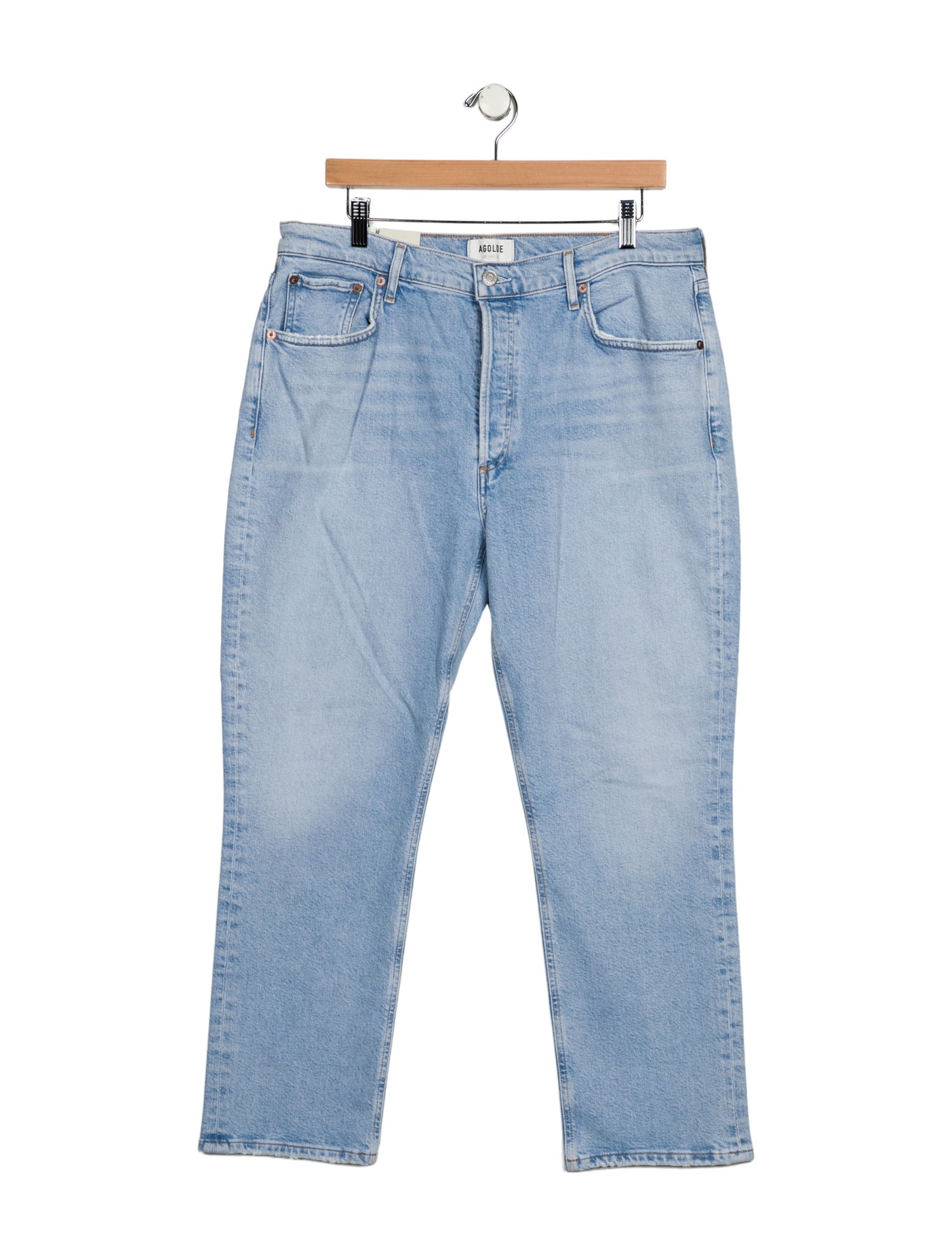 AGOLDE High-Rise Straight Leg Jeans w/ Tags
