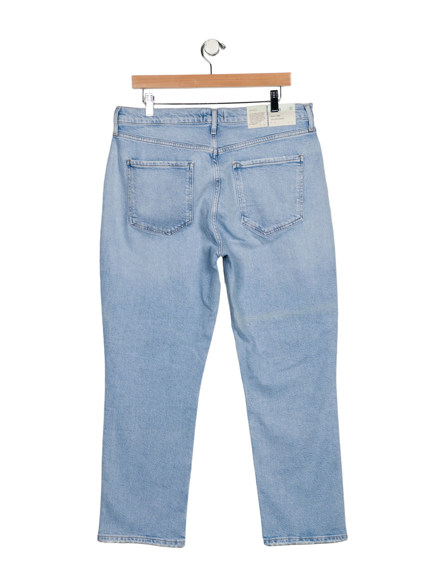 AGOLDE High-Rise Straight Leg Jeans w/ Tags