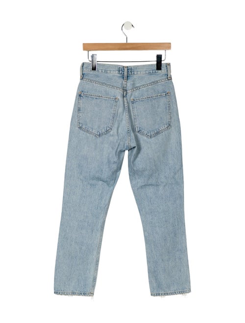 AGOLDE High-Rise Straight Leg Jeans