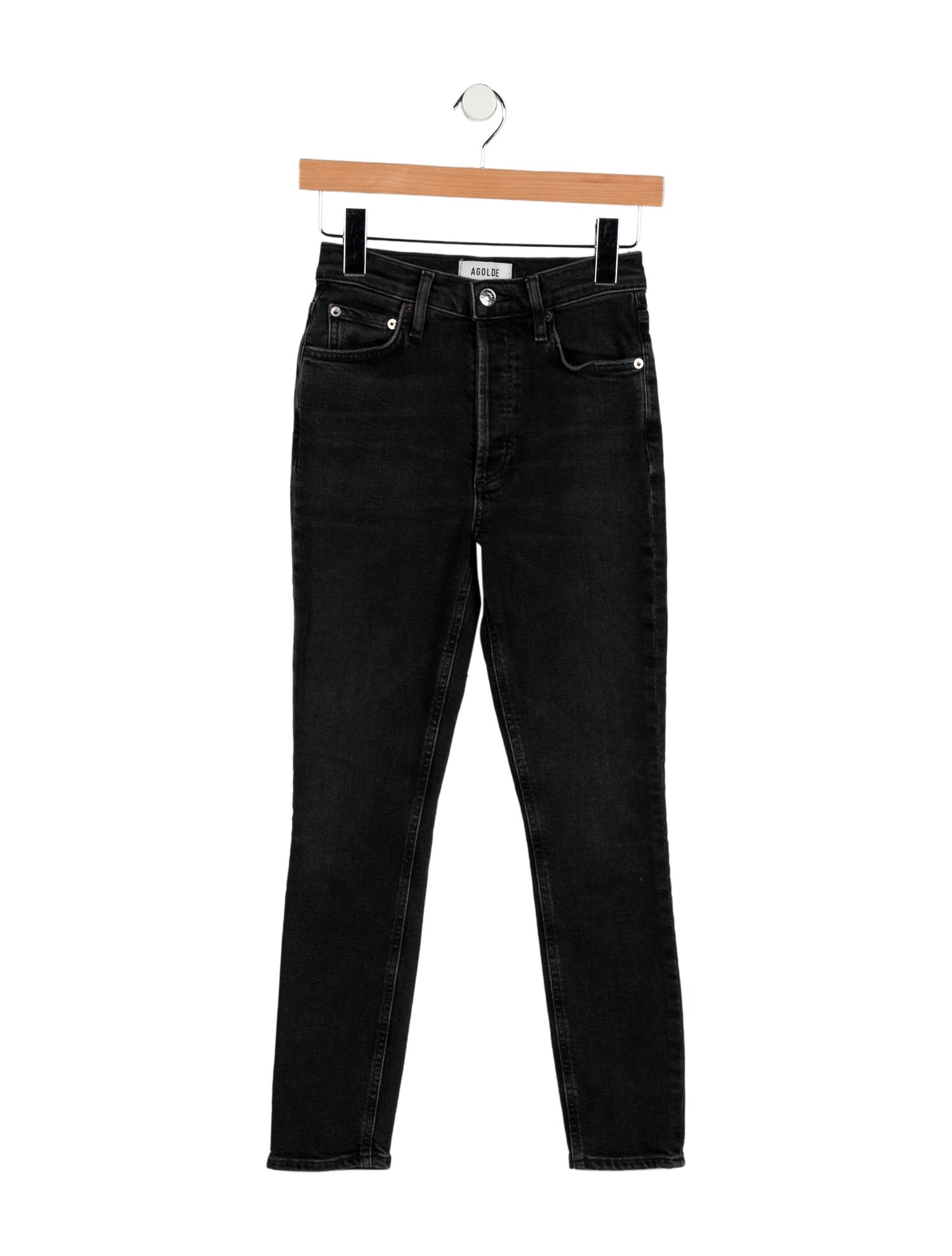 AGOLDE High-Rise Skinny Leg Jeans