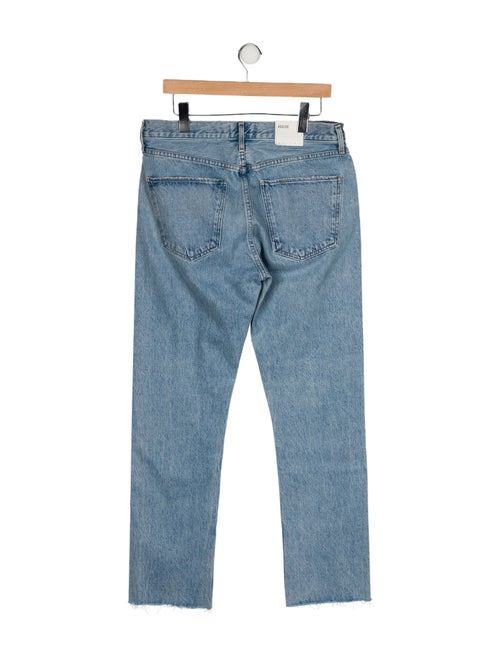 AGOLDE High-Rise Straight Leg Jeans