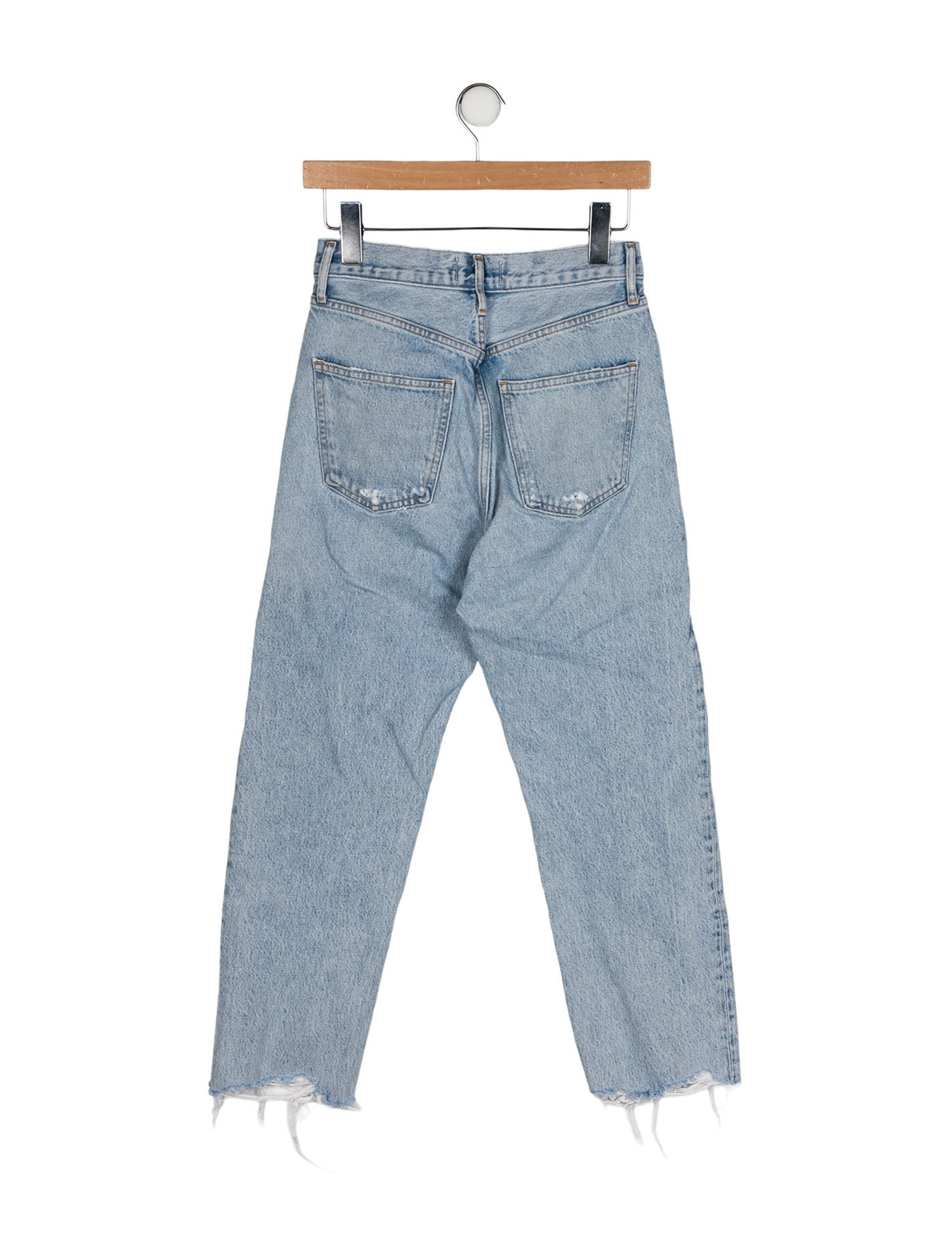 AGOLDE High-Rise Straight Leg Jeans
