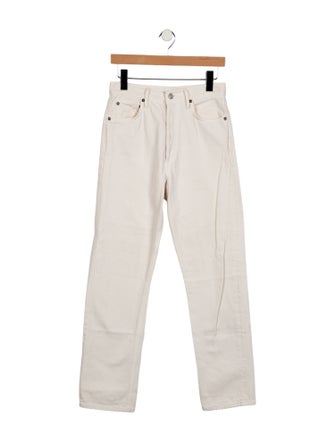 AGOLDE High-Rise Straight Leg Jeans
