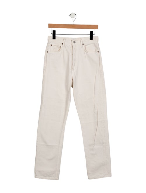 AGOLDE High-Rise Straight Leg Jeans