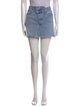 AGOLDE Distressed Accents Mini Skirt