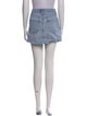 AGOLDE Distressed Accents Mini Skirt