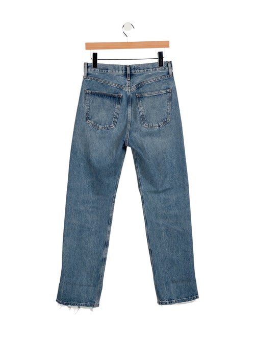 AGOLDE High-Rise Straight Leg Jeans