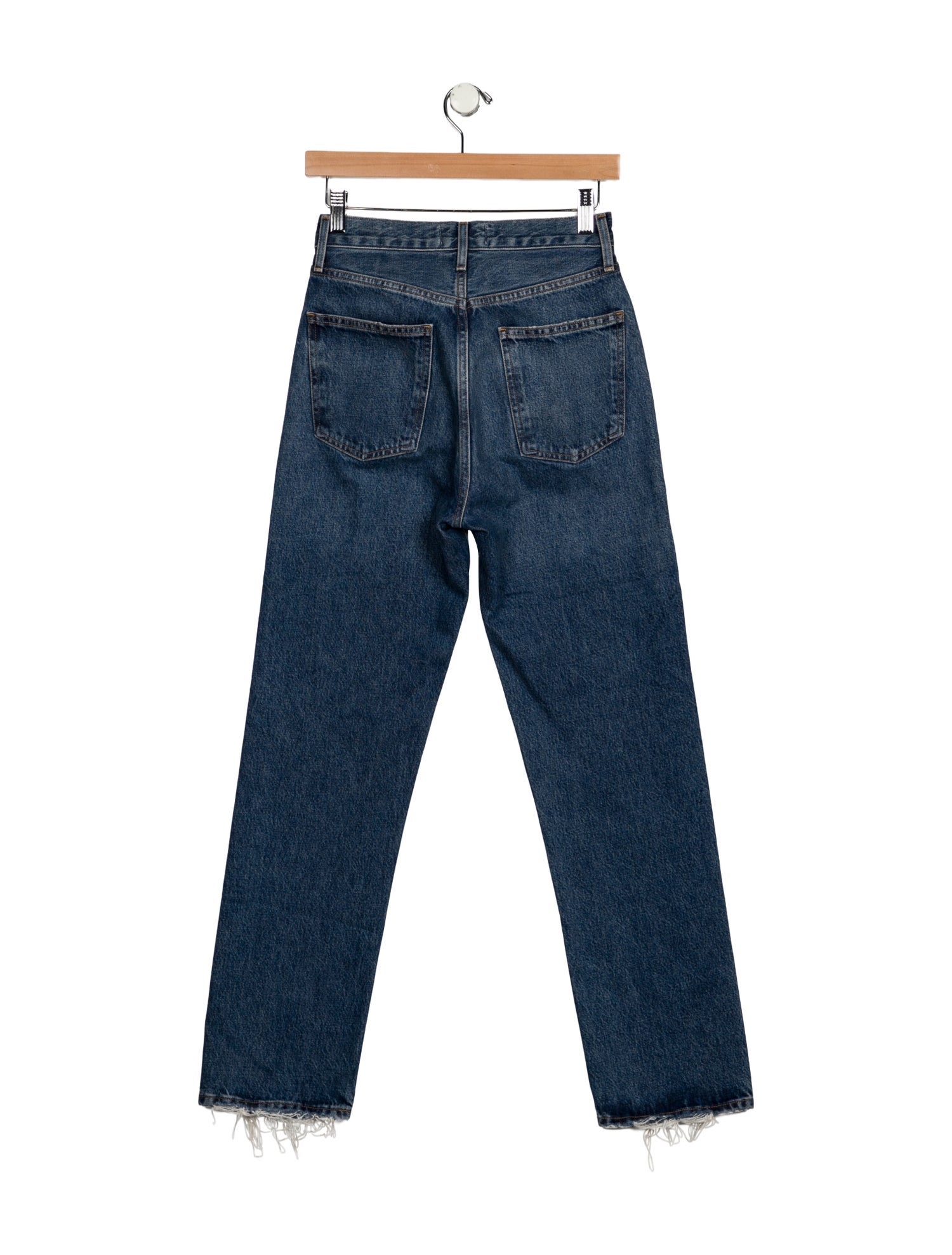AGOLDE High-Rise Straight Leg Jeans