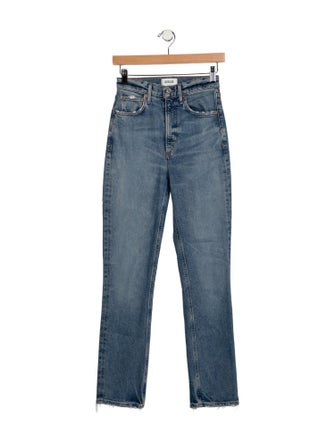 AGOLDE High-Rise Straight Leg Jeans