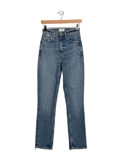 AGOLDE High-Rise Straight Leg Jeans