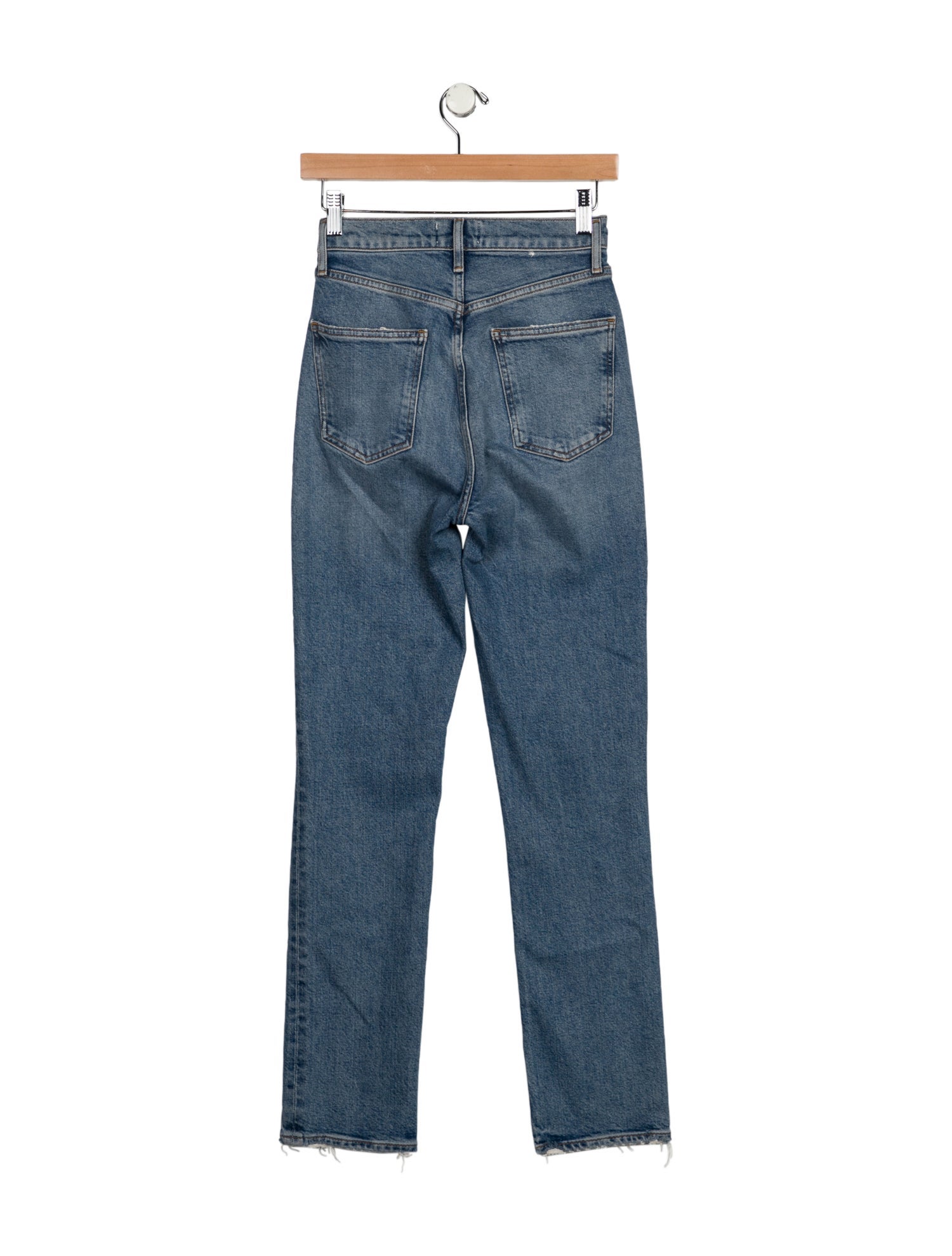 AGOLDE High-Rise Straight Leg Jeans