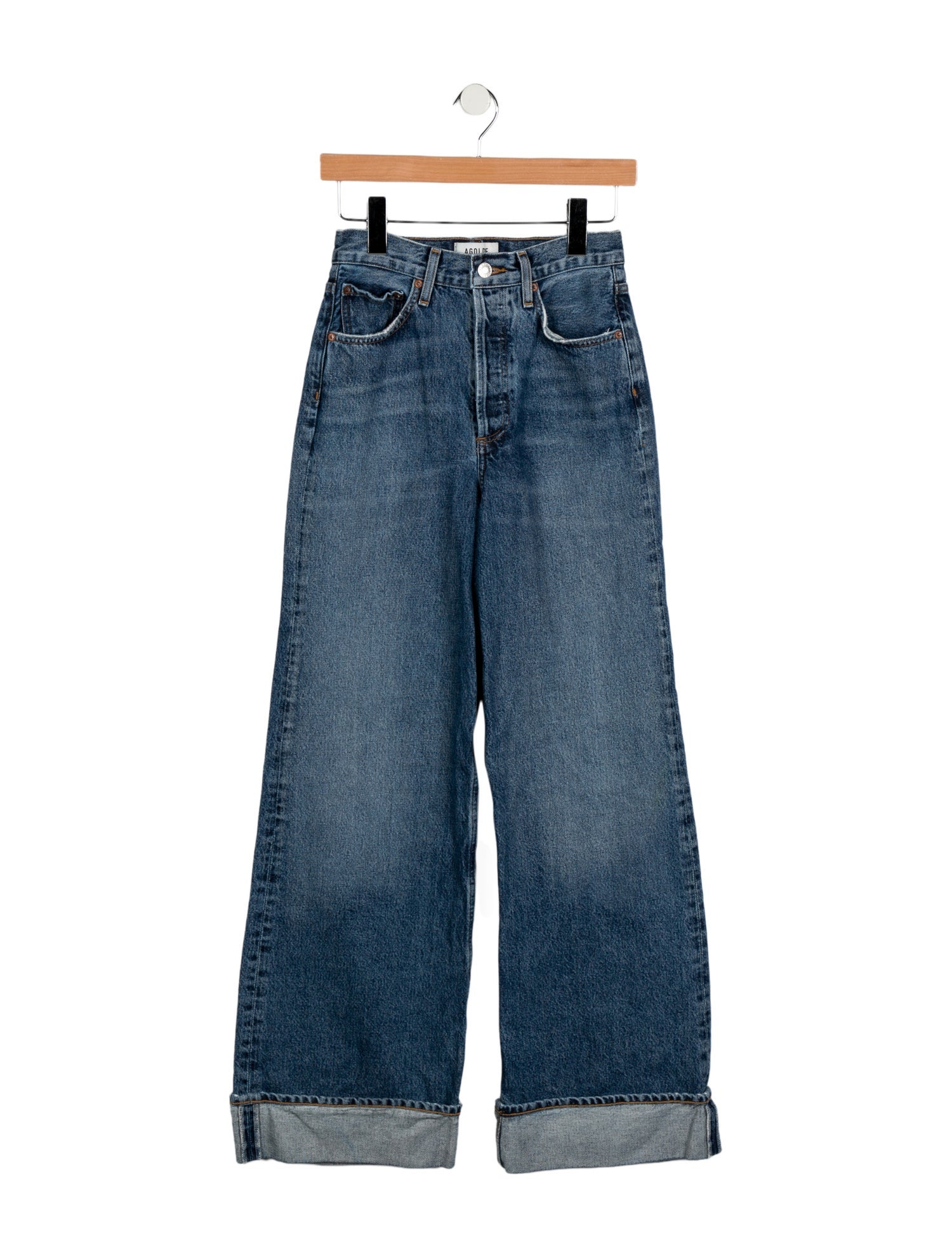 AGOLDE High-Rise Wide Leg Jeans