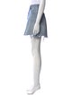 AGOLDE Distressed Accents Mini Skirt