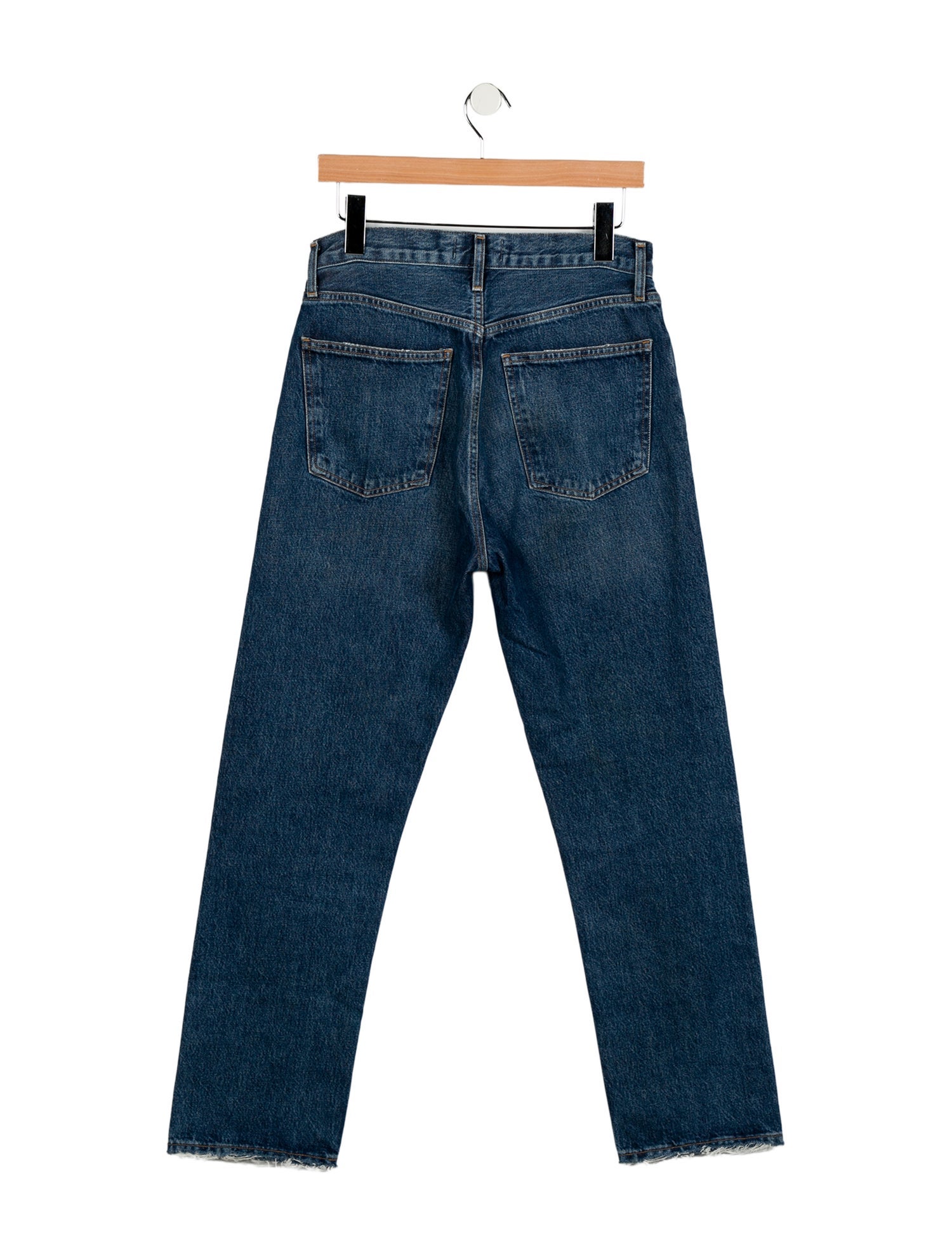 AGOLDE High-Rise Straight Leg Jeans