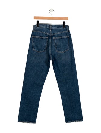 AGOLDE High-Rise Straight Leg Jeans