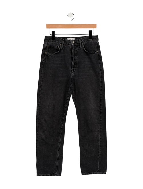 AGOLDE High-Rise Straight Leg Jeans