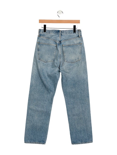 AGOLDE High-Rise Straight Leg Jeans