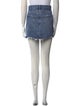 AGOLDE Distressed Accents Mini Skirt