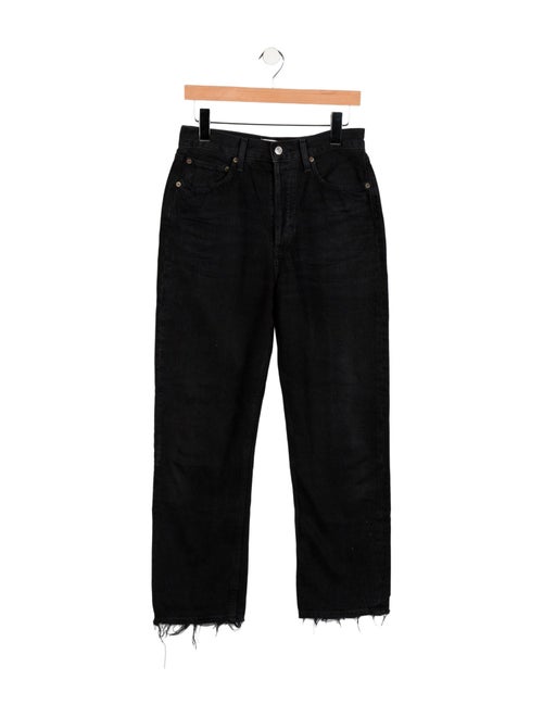 AGOLDE High-Rise Straight Leg Jeans