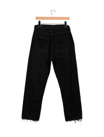 AGOLDE High-Rise Straight Leg Jeans