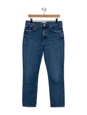 AGOLDE High-Rise Straight Leg Jeans