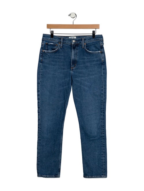 AGOLDE High-Rise Straight Leg Jeans