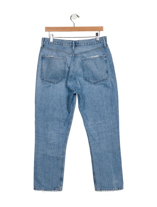 AGOLDE High-Rise Straight Leg Jeans