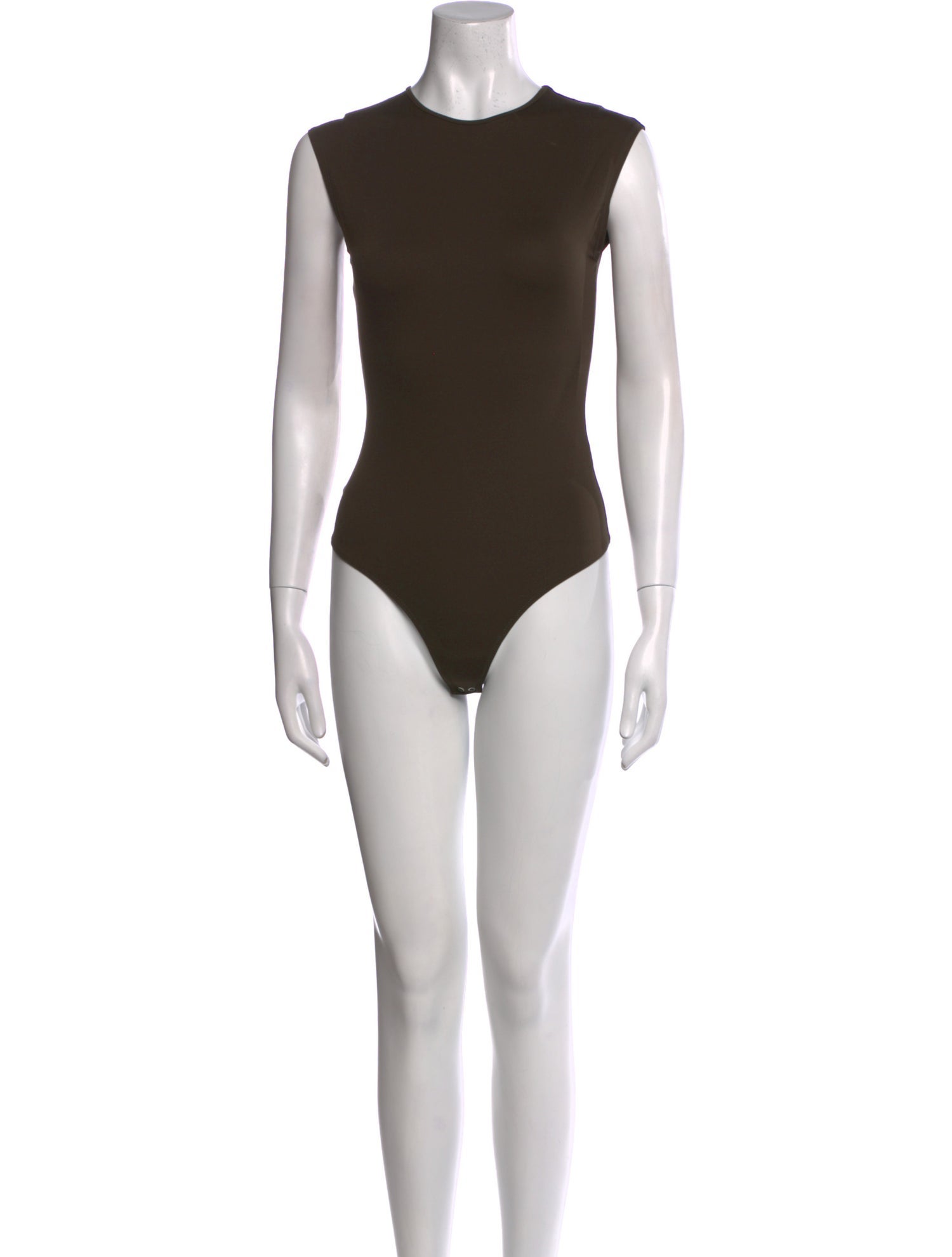 AGOLDE Crew Neck Sleeveless Bodysuit