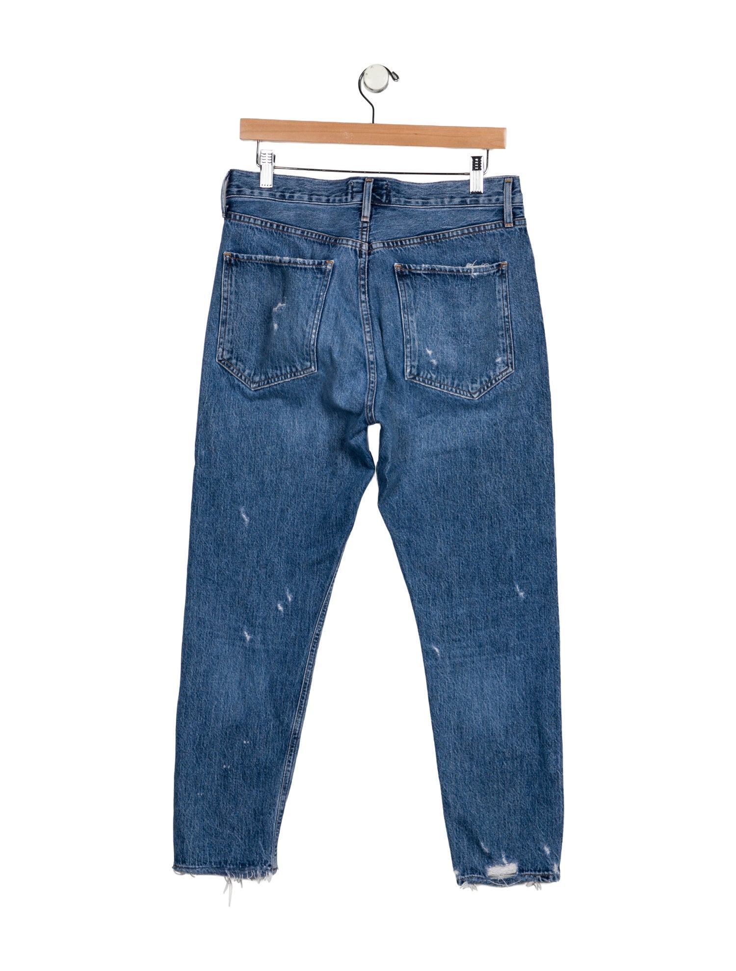AGOLDE High-Rise Straight Leg Jeans