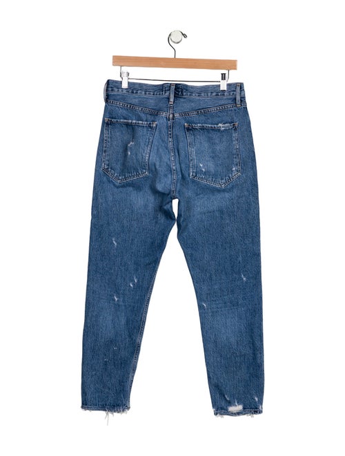 AGOLDE High-Rise Straight Leg Jeans