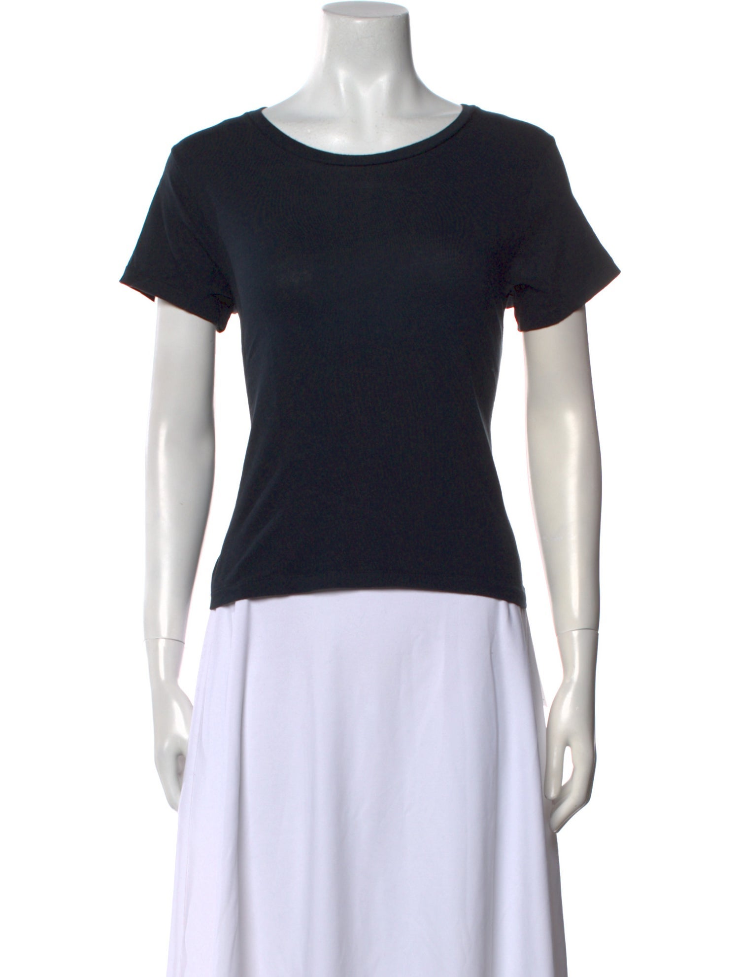 AGOLDE Scoop Neck Short Sleeve T-Shirt