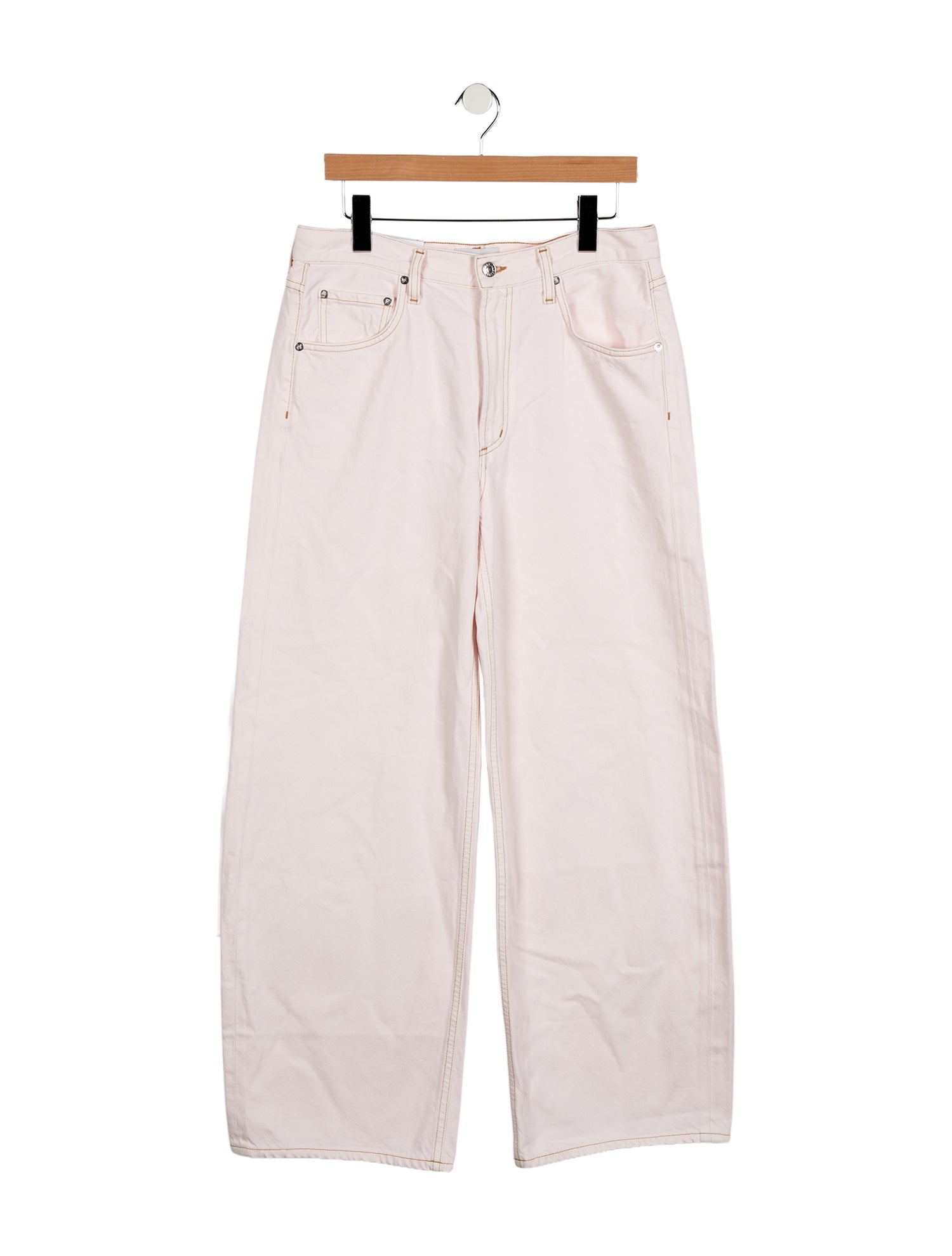 AGOLDE Mid-Rise Wide Leg Jeans