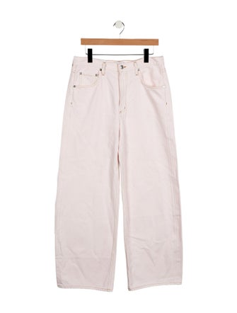 AGOLDE Mid-Rise Wide Leg Jeans