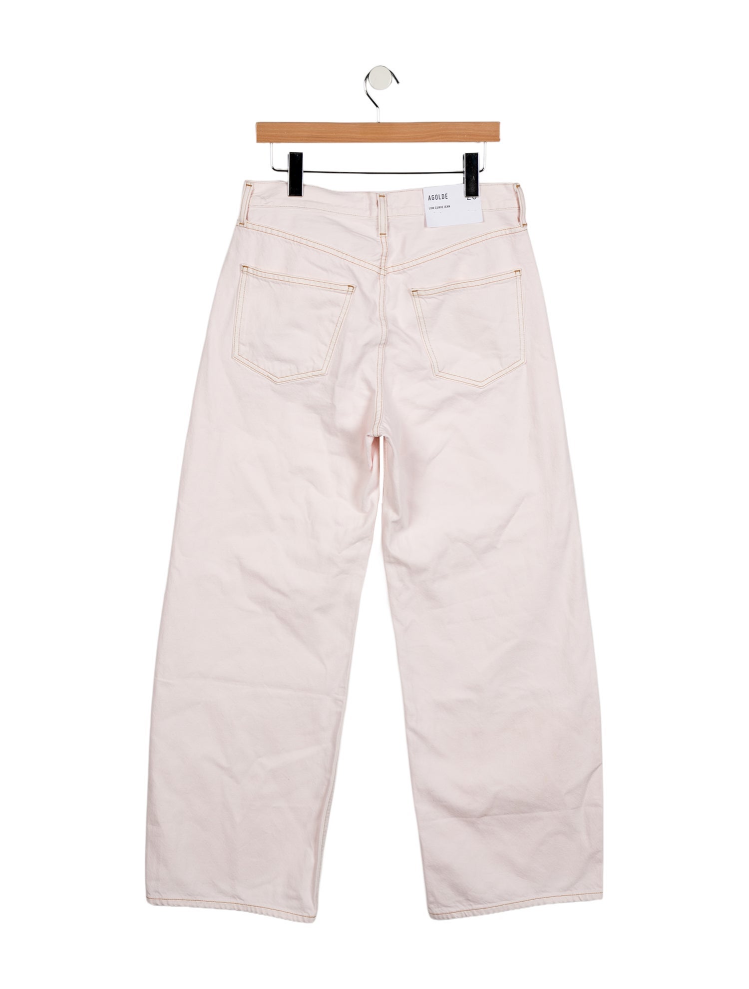 AGOLDE Mid-Rise Wide Leg Jeans