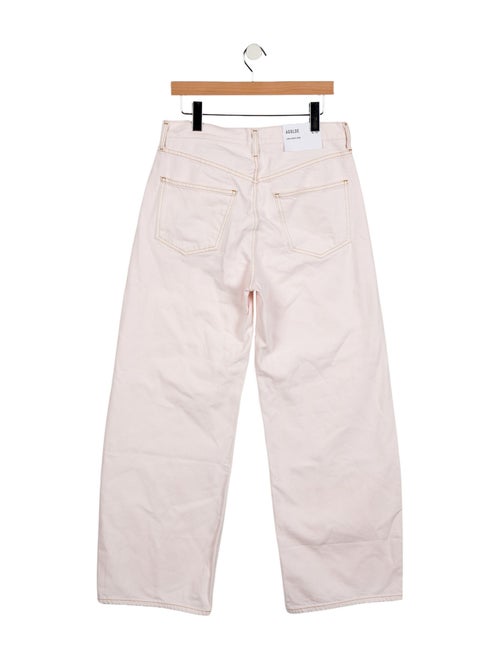 AGOLDE Mid-Rise Wide Leg Jeans