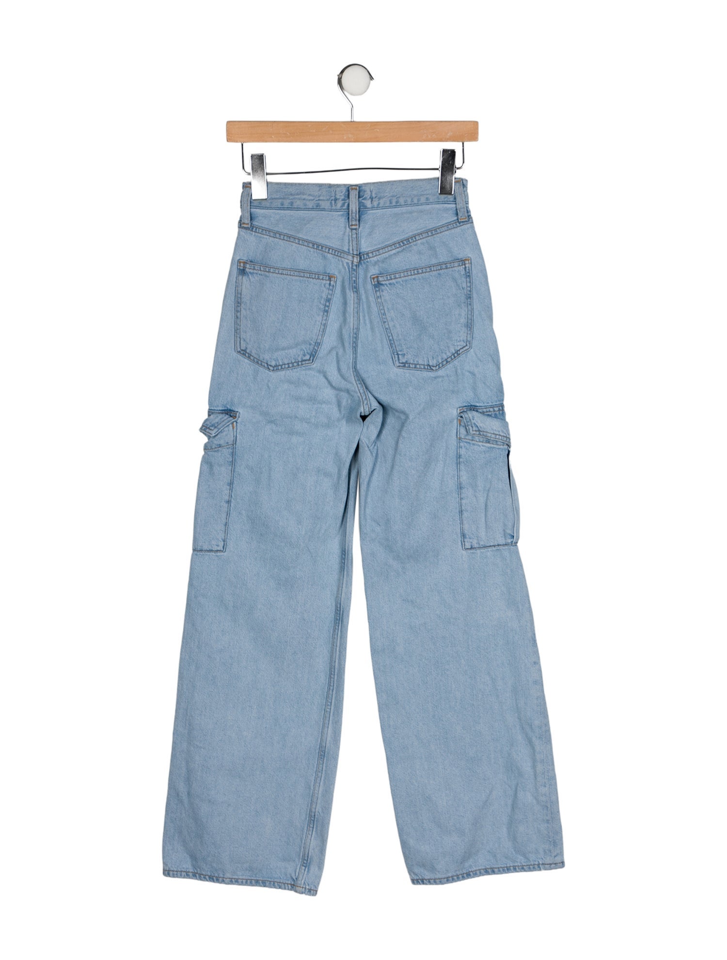 AGOLDE Mid-Rise Straight Leg Jeans
