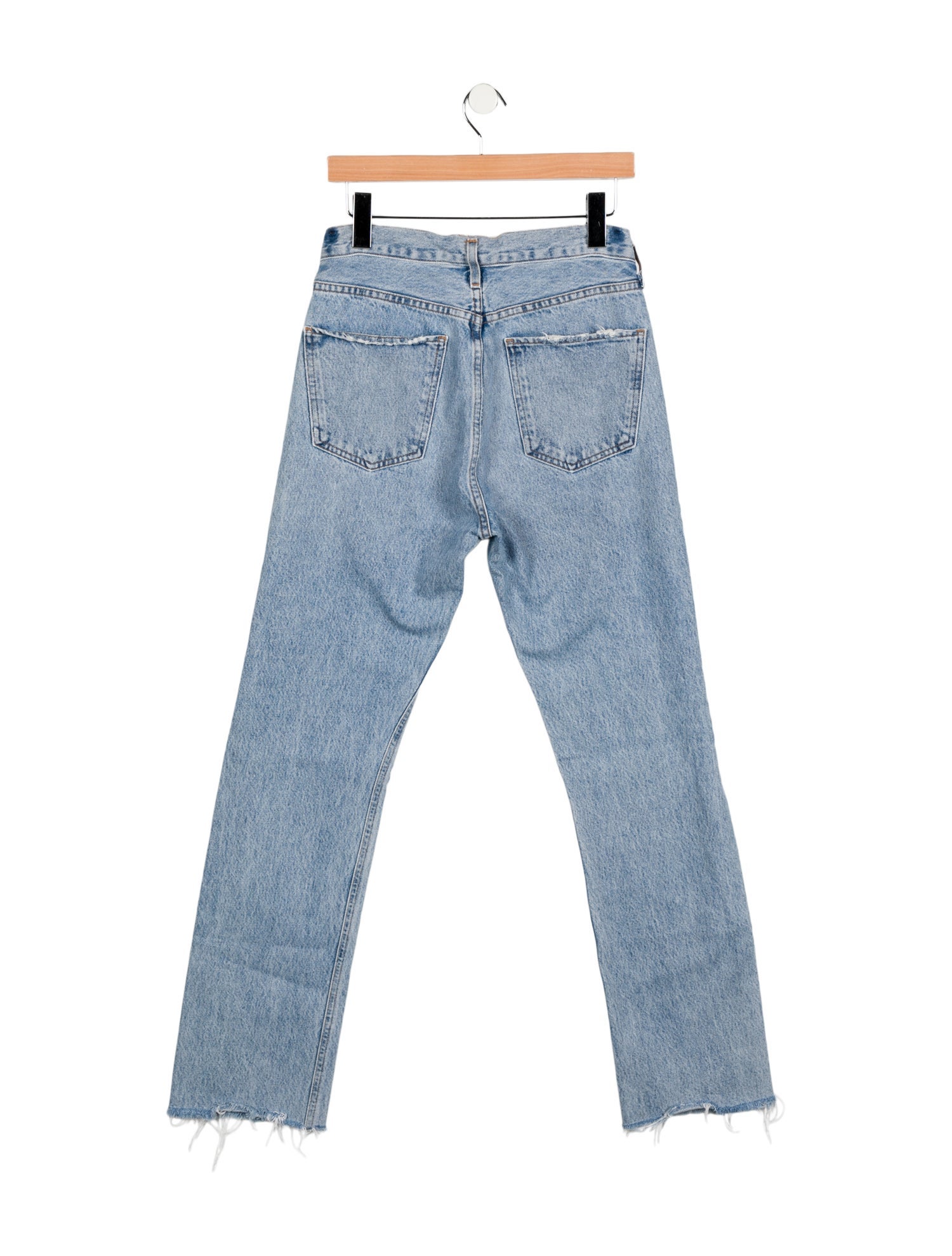AGOLDE High-Rise Straight Leg Jeans