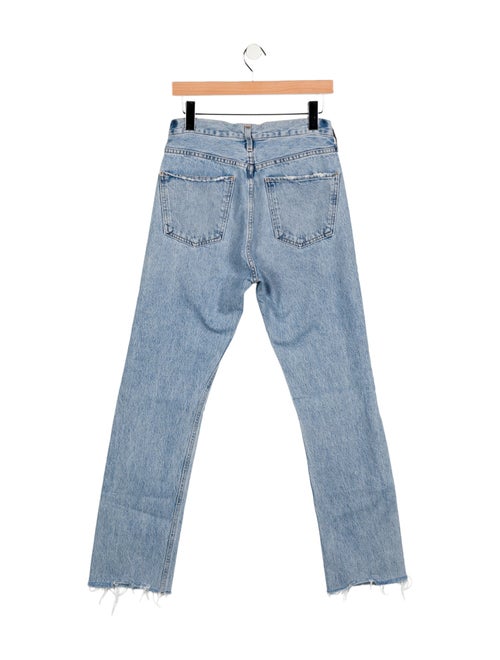 AGOLDE High-Rise Straight Leg Jeans