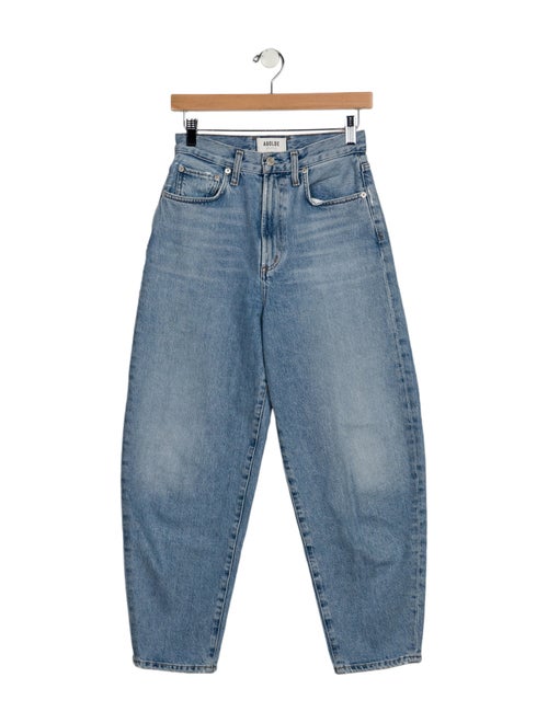 AGOLDE High-Rise Straight Leg Jeans
