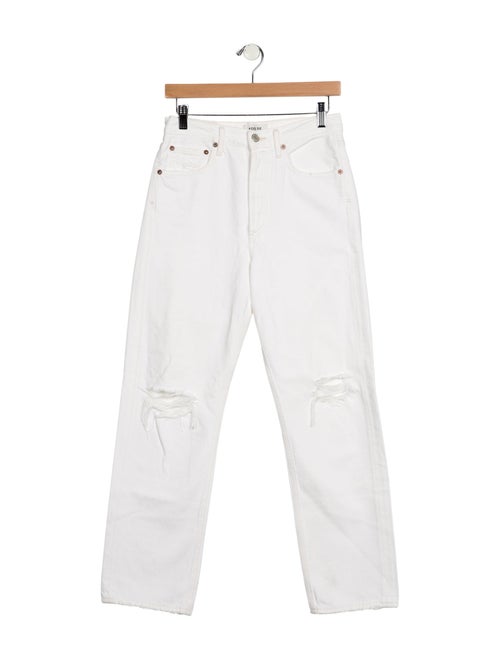 AGOLDE High-Rise Straight Leg Jeans