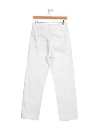 AGOLDE High-Rise Straight Leg Jeans