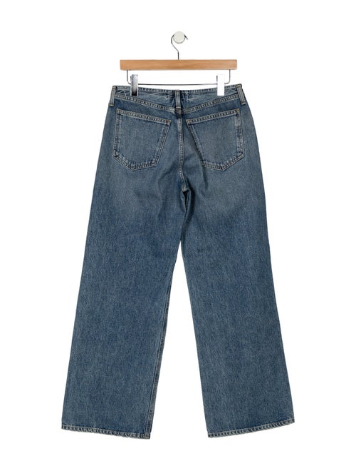 AGOLDE Mid-Rise Wide Leg Jeans