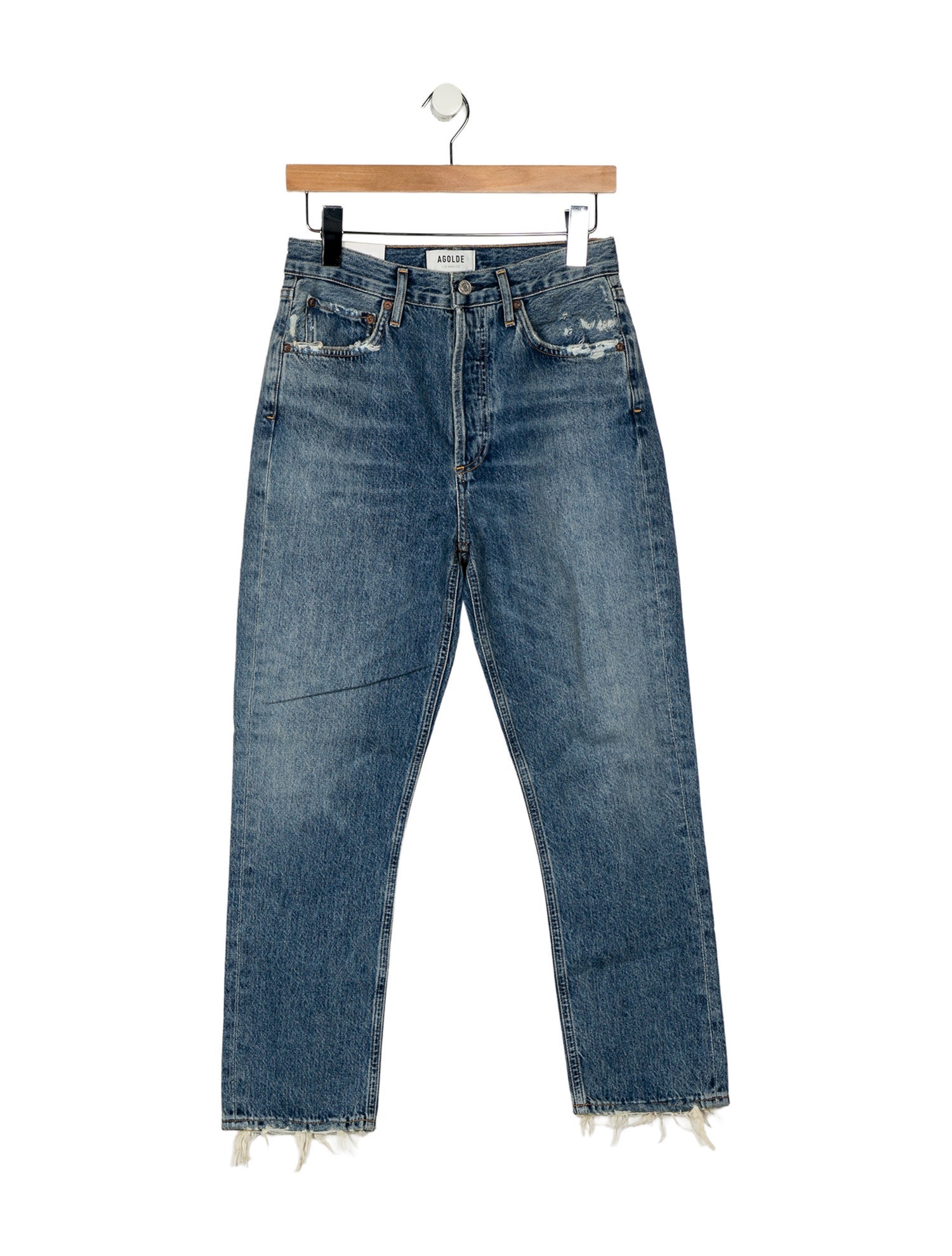 AGOLDE High-Rise Straight Leg Jeans w/ Tags