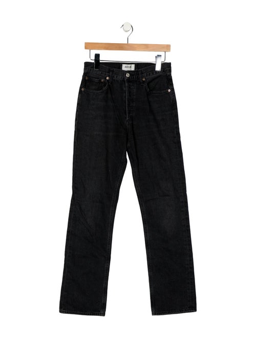 AGOLDE High-Rise Straight Leg Jeans