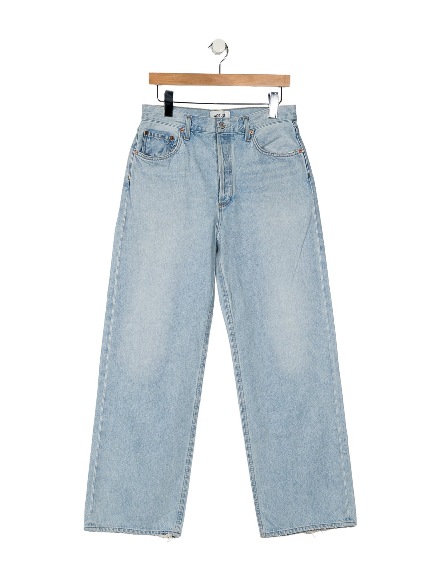 AGOLDE High-Rise Wide Leg Jeans