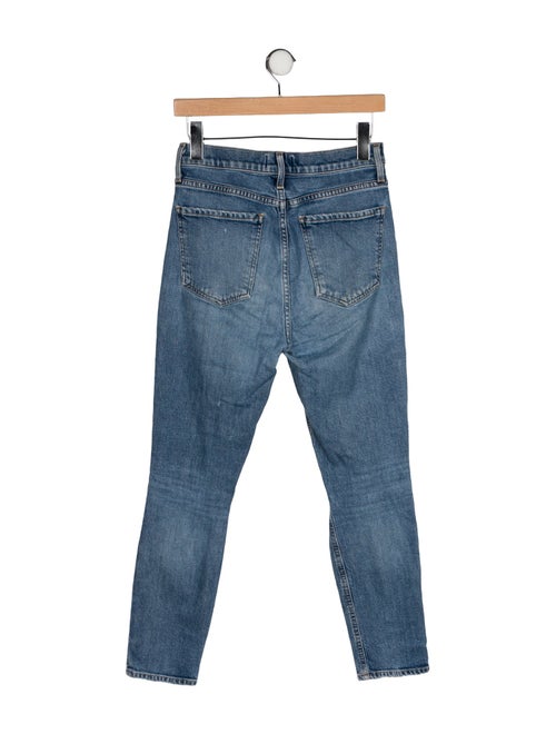 AGOLDE Mid-Rise Skinny Leg Jeans