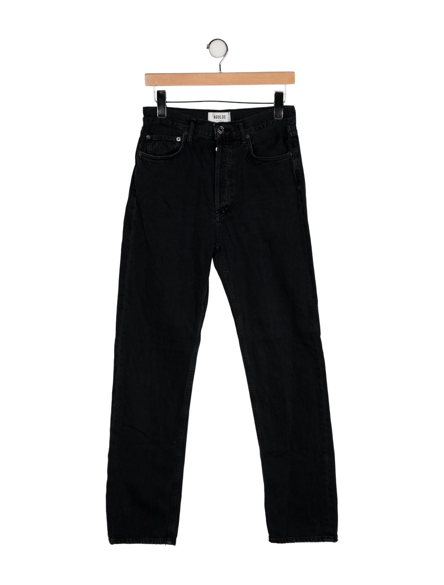 AGOLDE High-Rise Straight Leg Jeans