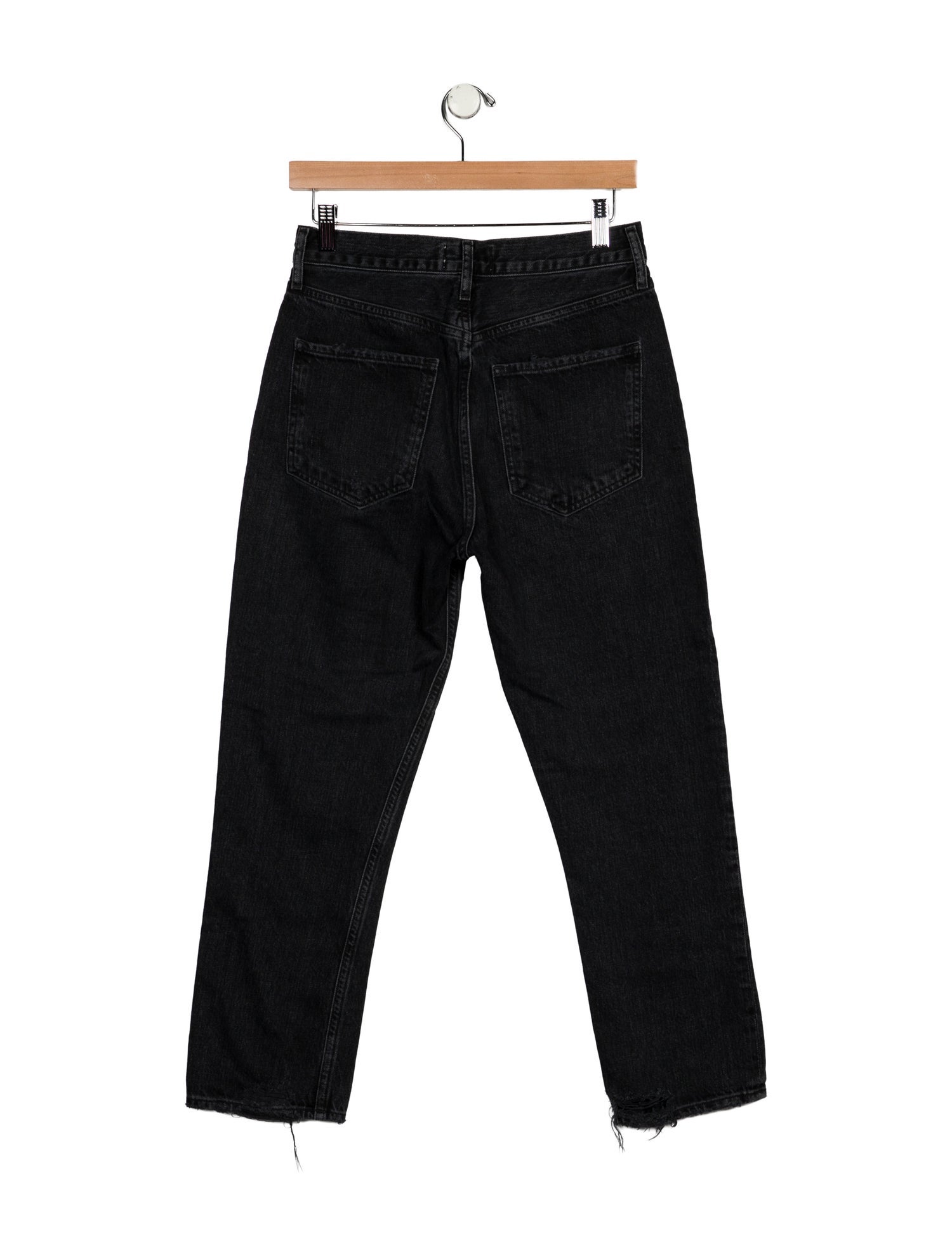 AGOLDE Mid-Rise Straight Leg Jeans