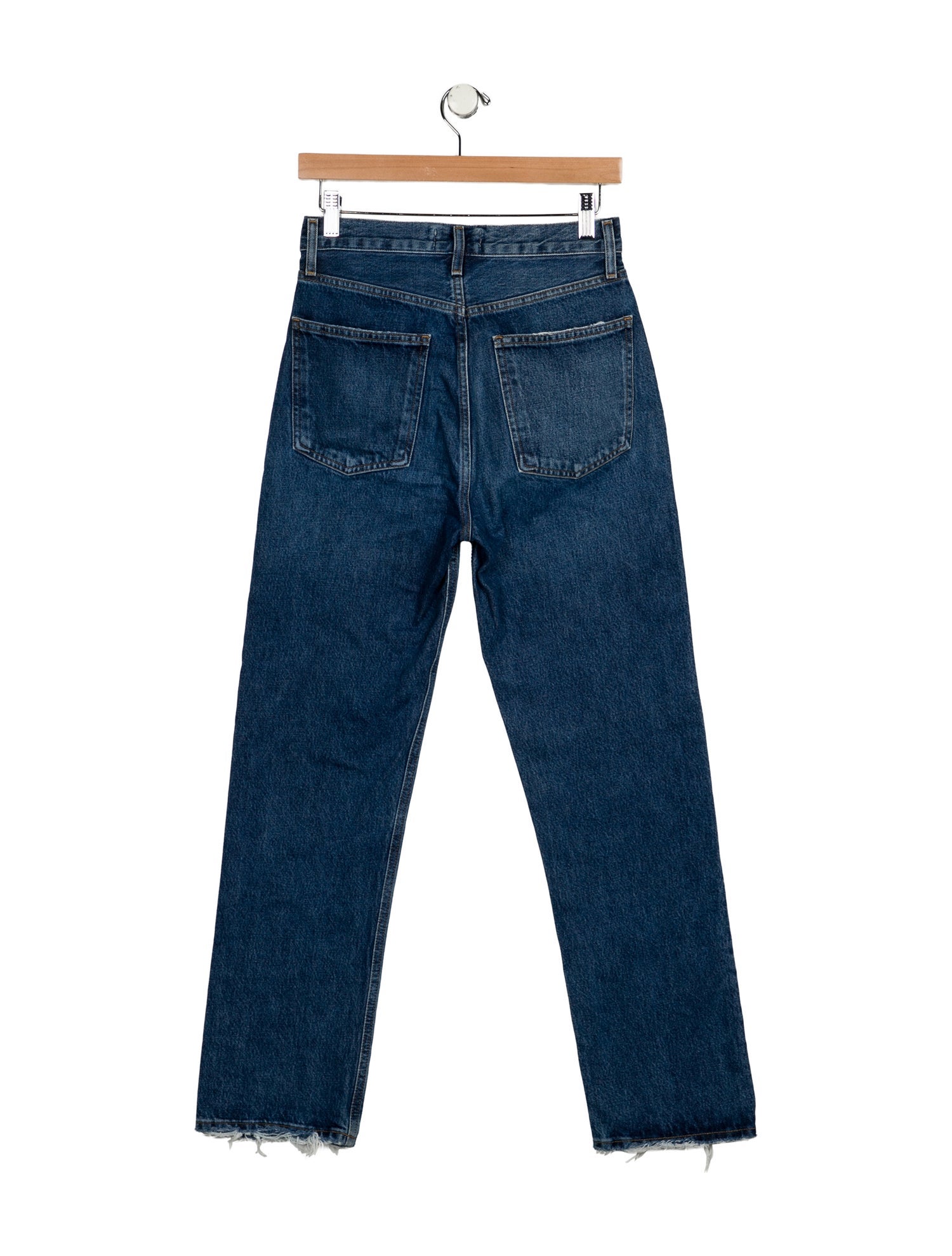 AGOLDE High-Rise Straight Leg Jeans